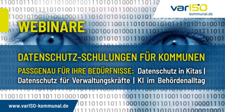 Webinar Datenschutz für Kommunen